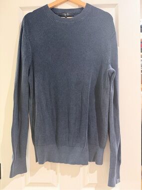 rag & bone Men's Crewneck Sweater in Slate